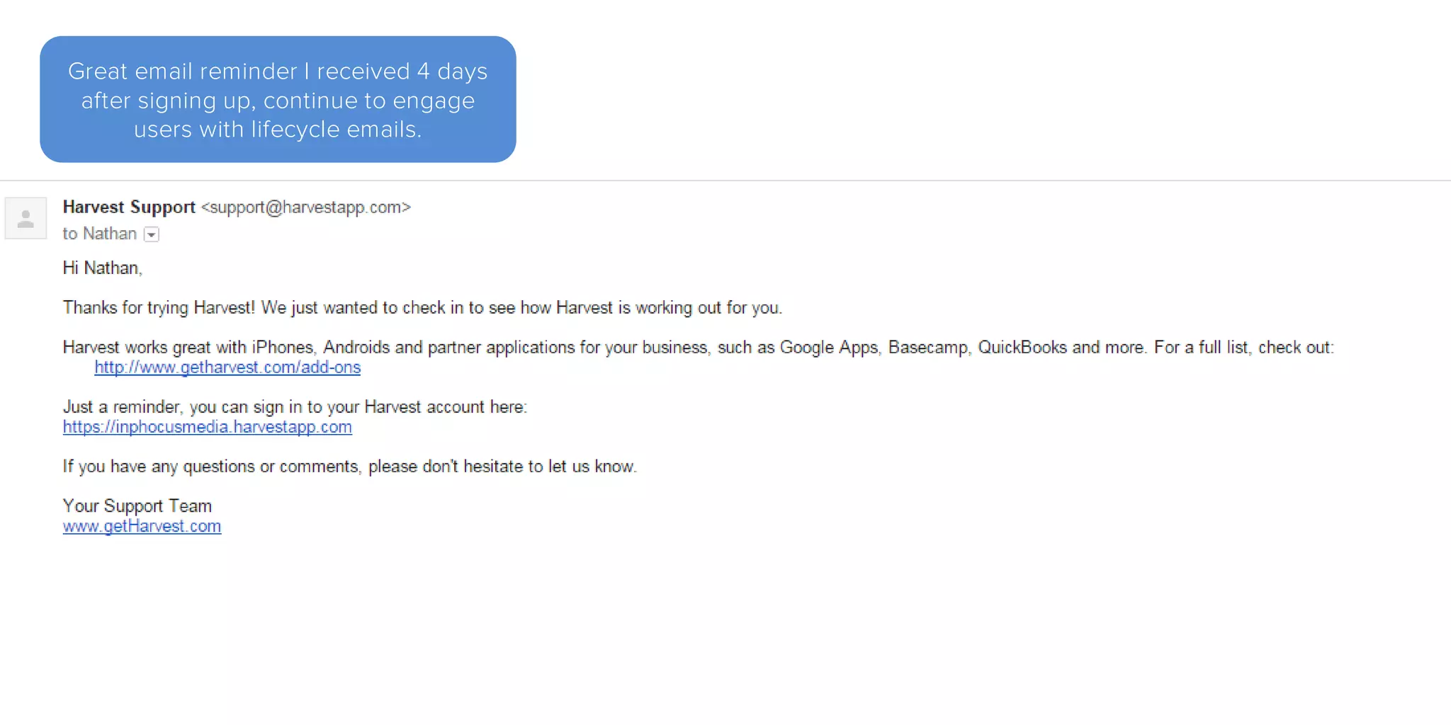 Onboarding Analysis
Harvest: Time Tracking
nathanallotey.com
 