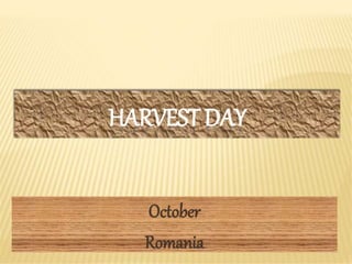Harvest day