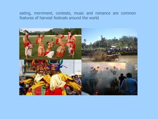 Harvest festivals of the world finalised | PPTX