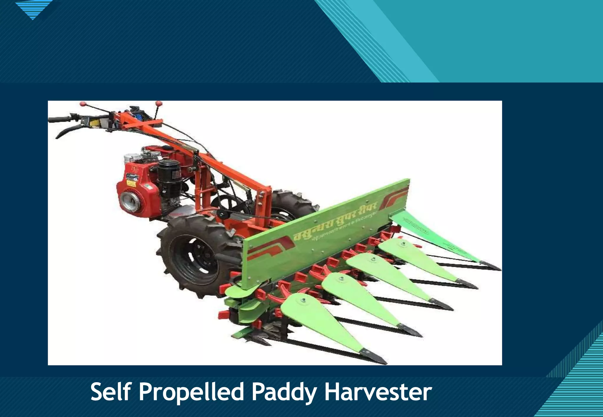 Harvesting and Threshing Equipments | PPTX