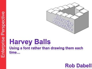 Harvey Balls | PPTX | Web Design and HTML | Internet