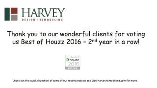 Harvey Remodeling Best of Houzz 2016