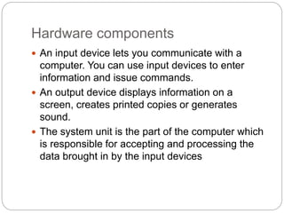 Harware ppt | PPTX