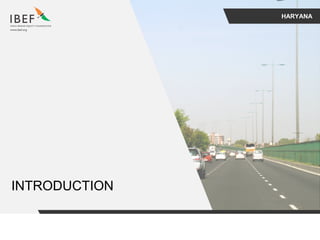 HARYANA
INTRODUCTION
 