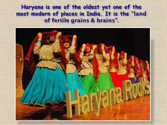 Poem On Haryana Culture In English Haryana