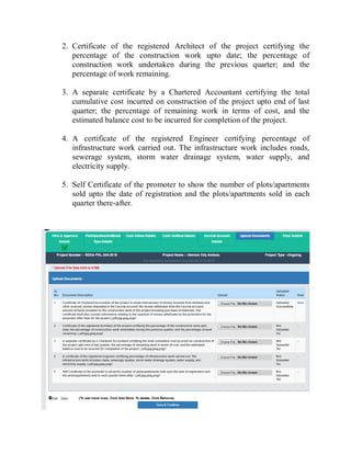 Haryana RERA Quarterly Compliance in Steps PDF