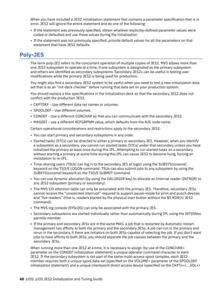 z/OS 2.5 JES2 Initialization and Tuning Guide IBM SA32-0991- | PDF