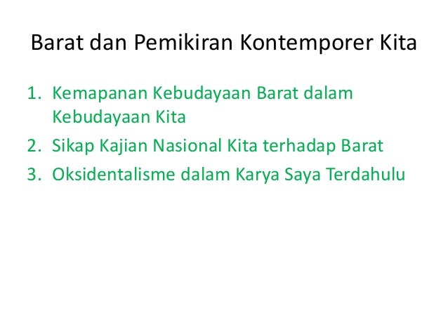 Hasan hanafi oksidentalisme
