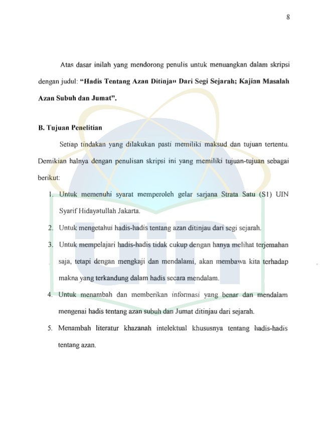 HADIS TENTANG ADZAN DITINJAU DARI SEGI SEJARA; KAJIAN 