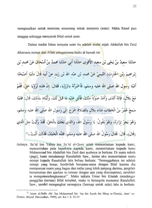 Tafsir Mimpi Adzan Kita Tafsir Mimpi Adzan Kita