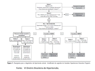 Fonte: VI Diretriz Brasileira de Hipertensão.
 