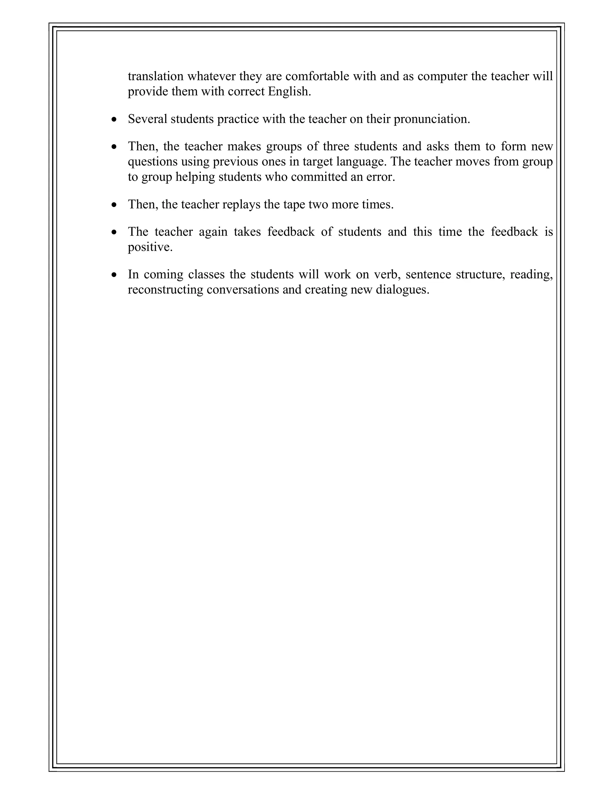 Community Language Learning Notes | PDF