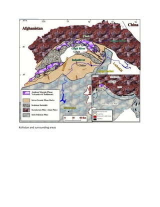 Gilgit And Kohistan Field Report by Haseen azam Department of Geology ...