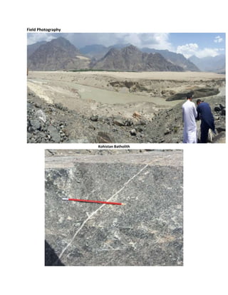 Gilgit And Kohistan Field Report by Haseen azam Department of Geology ...