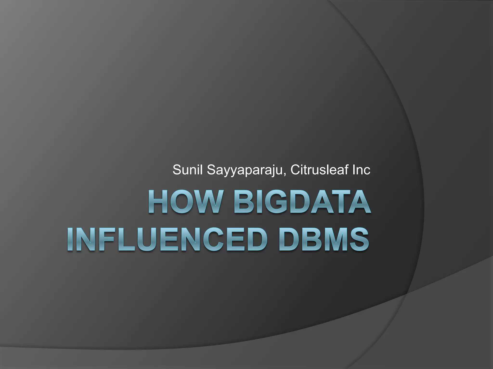 Sunil Sayyaparaju, Citrusleaf Inc 