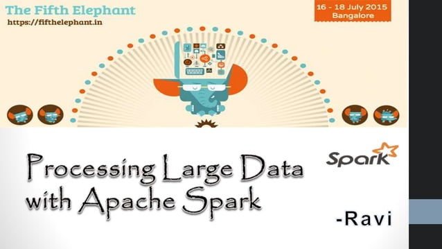 Processing Large Data With Apache Spark Hasgeek Ppt Processing Large Data With Apache Spark Hasgeek Ppt