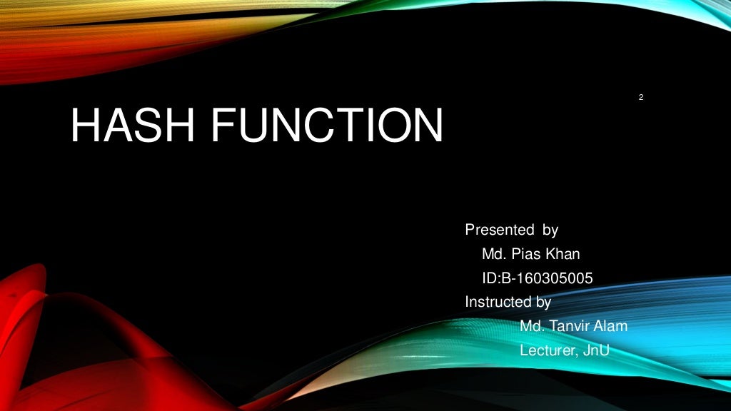 Hash function