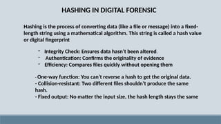 HASHing and IMAGEing in cyber forensics.pptx