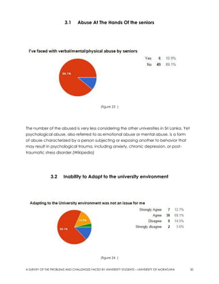 A SURVEY OF THE PROBLEMS AND CHALLENGES FACED BY UNIVERSITY STUDENTS ...