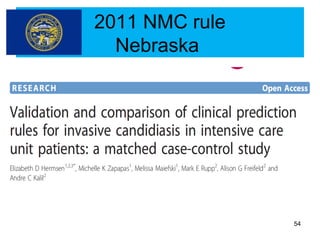 2011 NMC rule
Nebraska
54
 