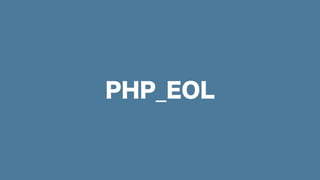 PHP_EOL
 