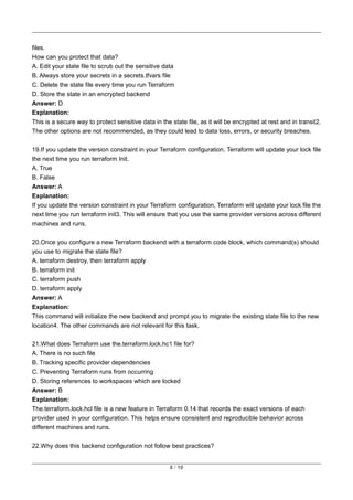 Comprehensive Guide to Passing HashiCorp Terraform Associate 004 Exam | PDF