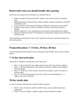 Hashicorp Certified Terraform Associate Exam Preparation Roadmap.pdf