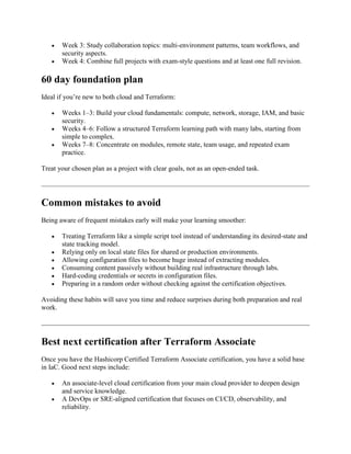 Hashicorp Certified Terraform Associate Exam Preparation Roadmap.pdf