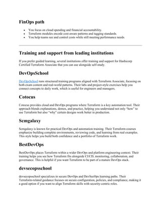 Hashicorp Certified Terraform Associate Exam Preparation Roadmap.pdf