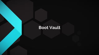 Vault in development
 