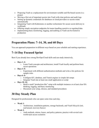 Hashicorp Vault Certification Training Explained for Software Engineers.pdf