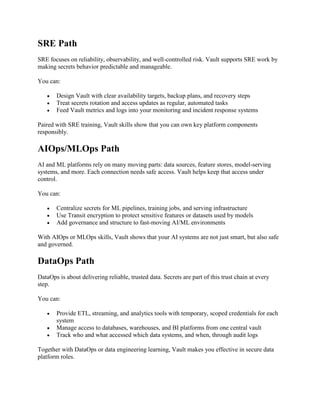Hashicorp Vault Certification Training Explained for Software Engineers.pdf