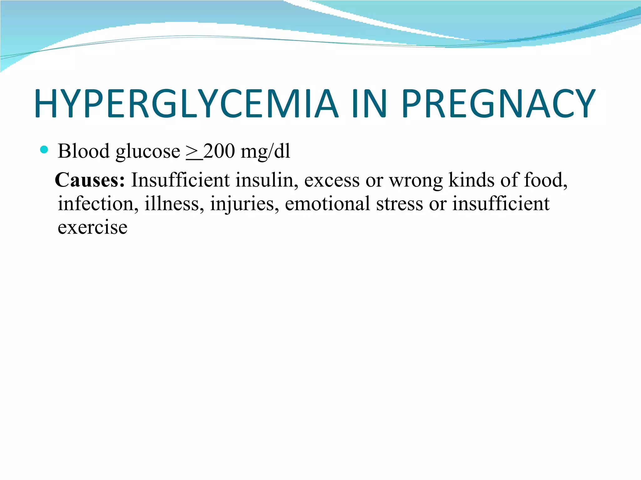 HYPOGLYCEMIA AND HYPERGLYCEMIA | PPT