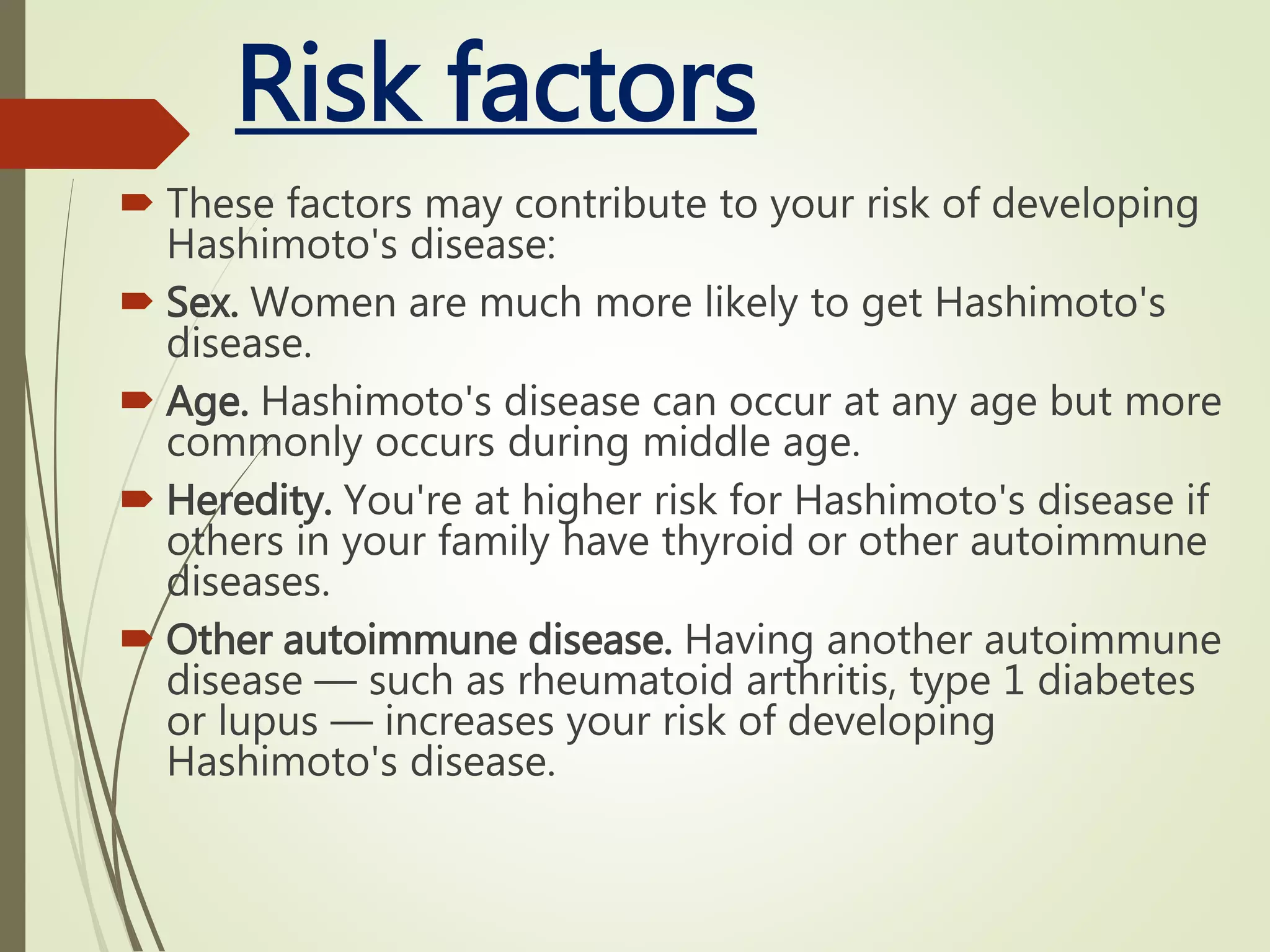 Hashimoto's thyroiditis by aslammatania | PPTX