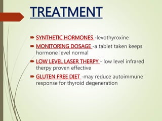Hashimoto's thyroiditis by aslammatania | PPTX