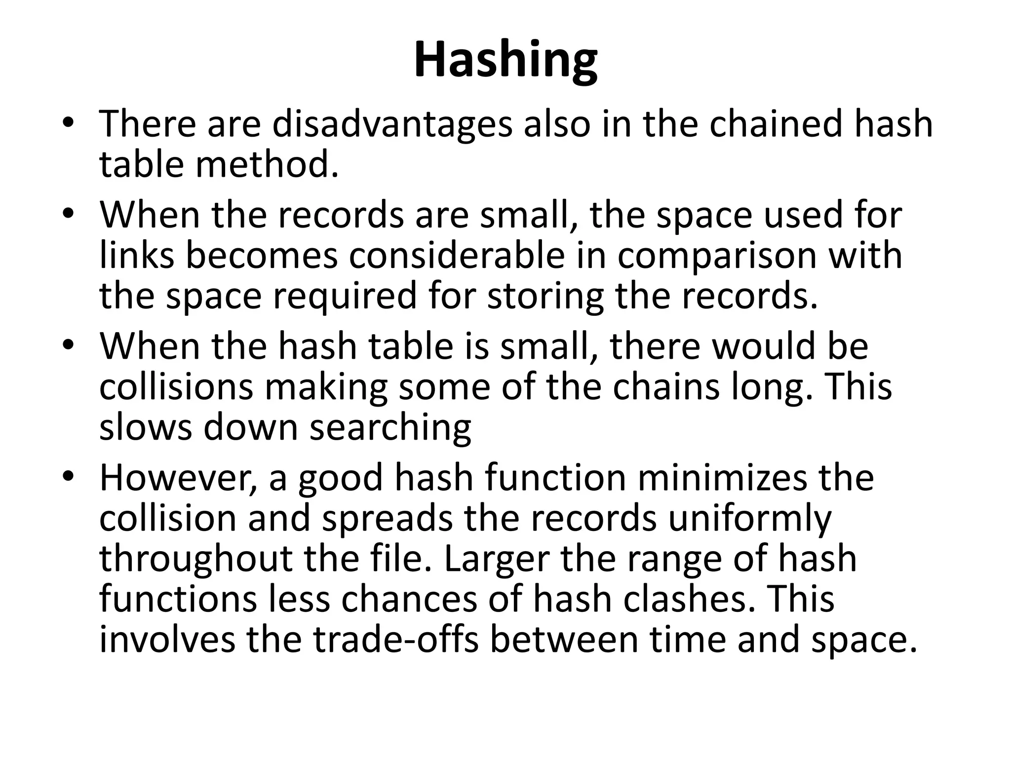 Hashing | PPT