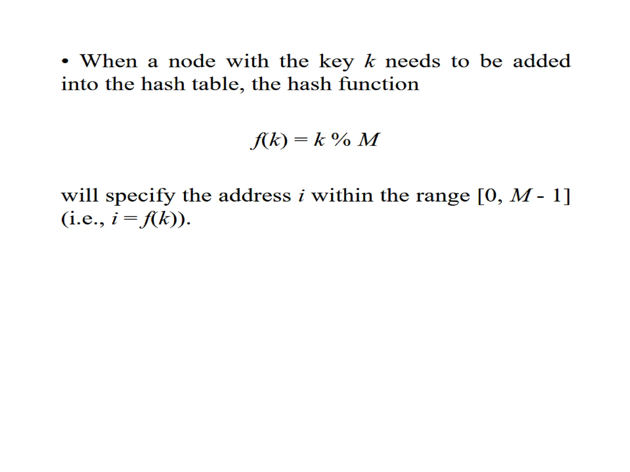 Quadratic Probing
 