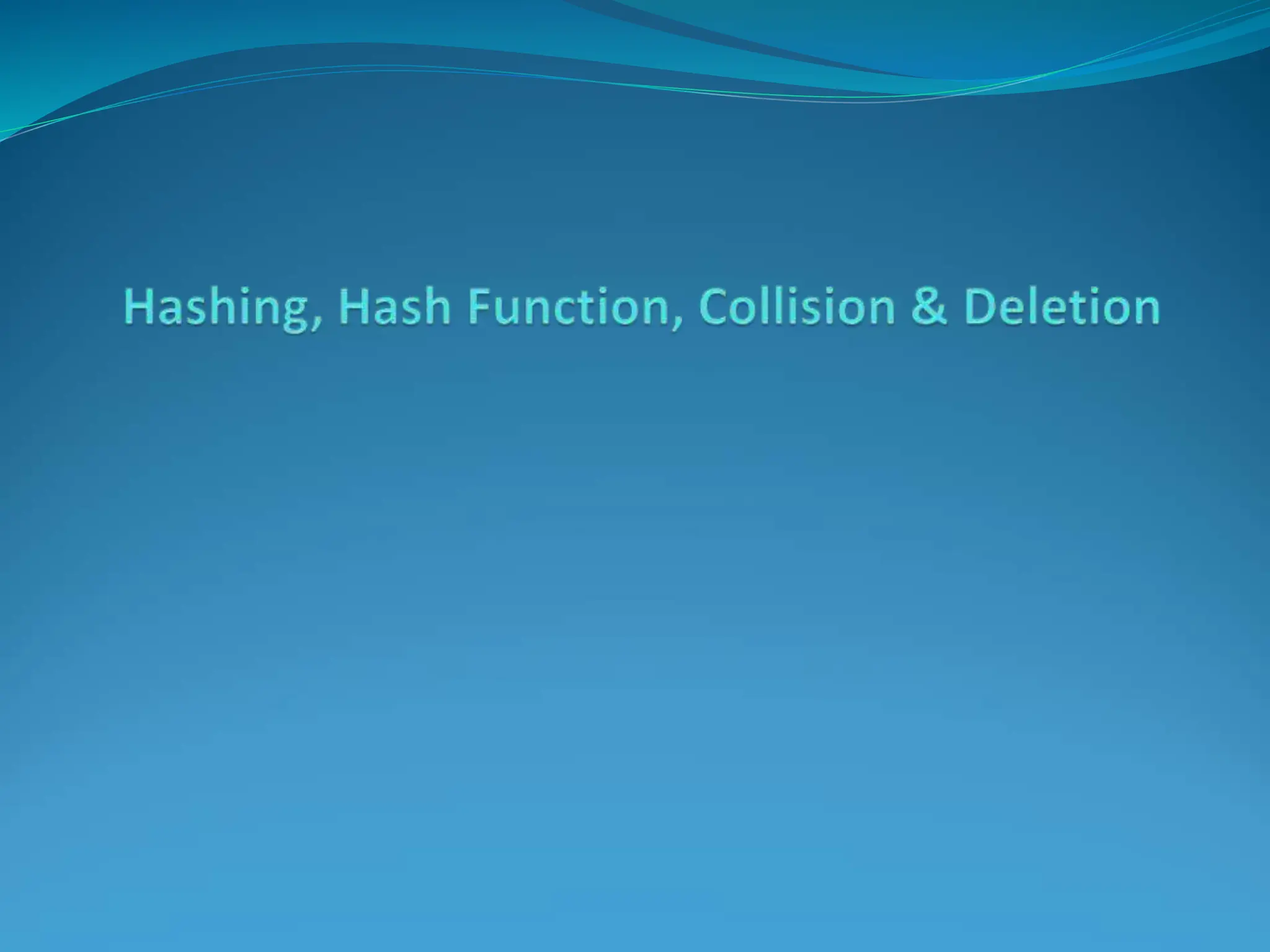 Design data Analysis hashing.ppt by piyush | PPT