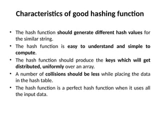 Comprehensive Guide to Hashing Techniques and Hash Tables in Data ...