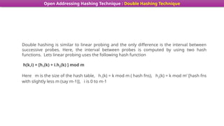 Comprehensive Guide to Hashing Techniques in Computer Science | PPTX