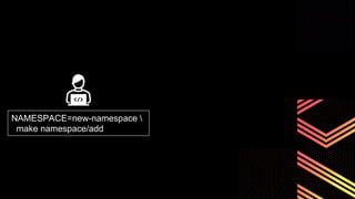 NAMESPACE=new-namespace 
make namespace/add
 