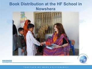 Book Distribution at the HF School in Nowshera 