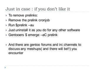 Hashstyling &Prelinks