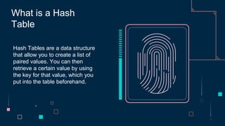 Data Structure and Algorithms: What is Hash Table ppt | PPSX