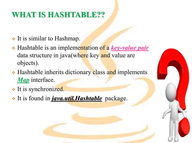 Hash table in java | PPTX