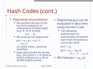 Comprehensive Overview of Hash Tables: Functions, Collision Handling ...