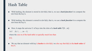 Comprehensive Guide to Hash Tables: Structure, Collision Handling, and ...