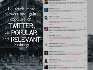Hashtags Tips To Survive The Tagging Invasion | PPT
