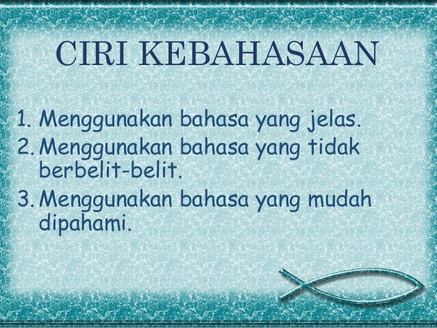 Teks Laporan Hasil Observasi