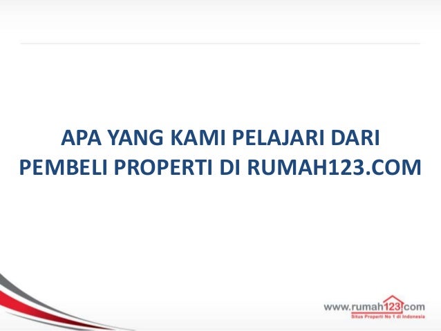 Hasil Survei Sentimen Properti di Indonesia H2 2013